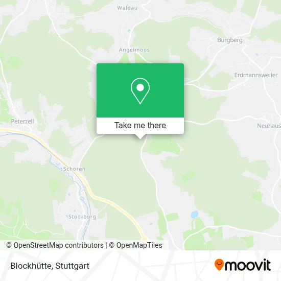 Blockhütte map