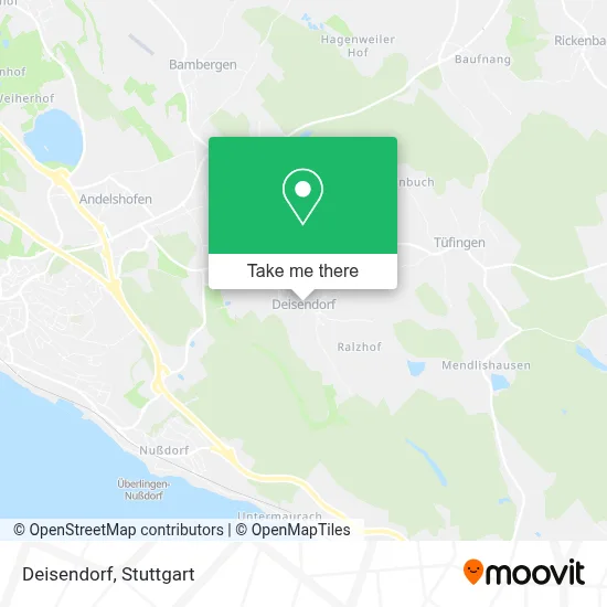 Deisendorf map