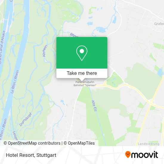 Hotel Resort map