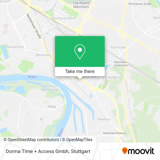 Dorma Time + Access Gmbh map