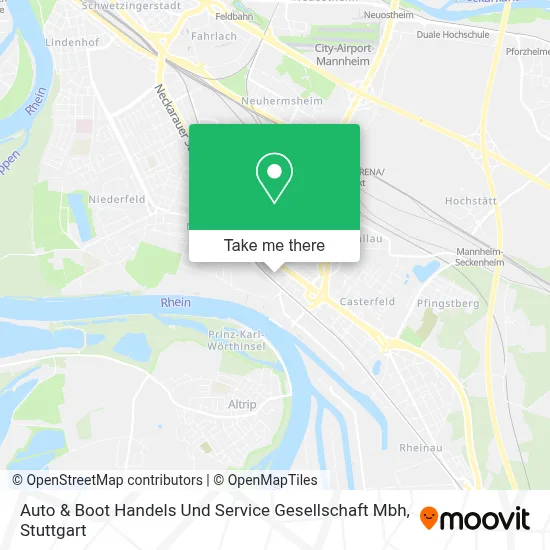 Auto & Boot Handels Und Service Gesellschaft Mbh map