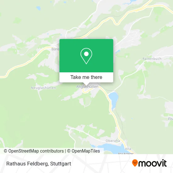 Rathaus Feldberg map