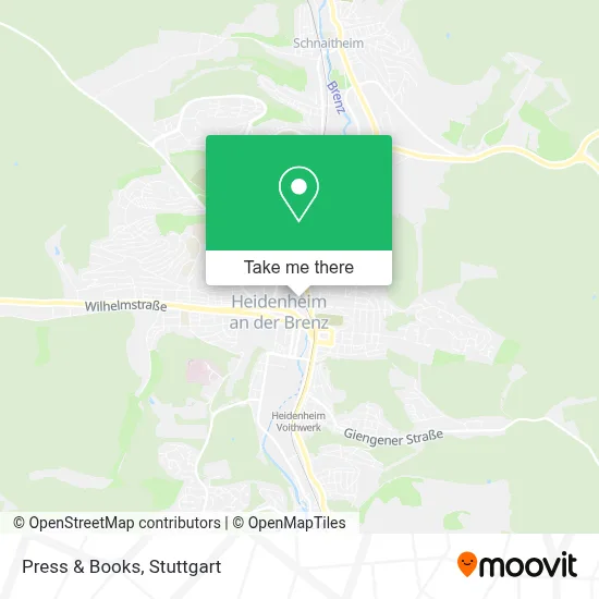 Press & Books map