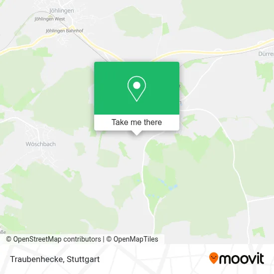 Traubenhecke map