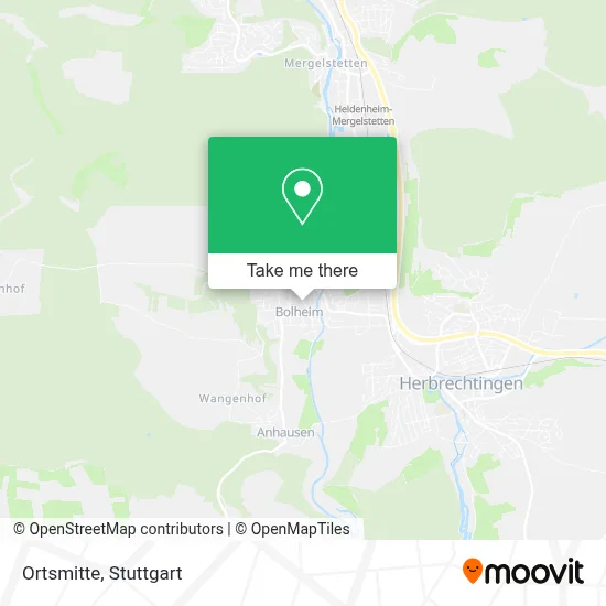 Ortsmitte map