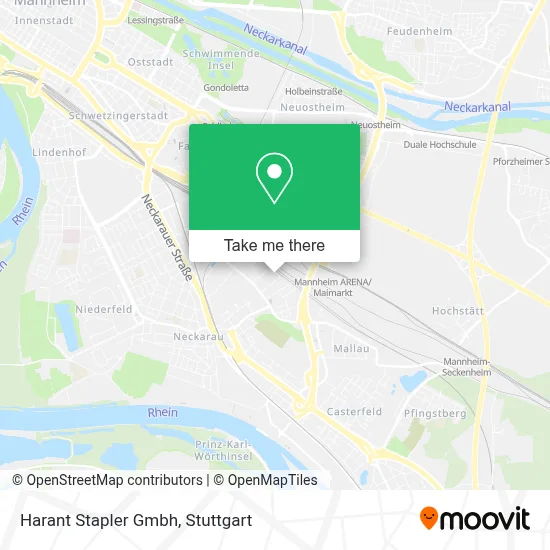Harant Stapler Gmbh map