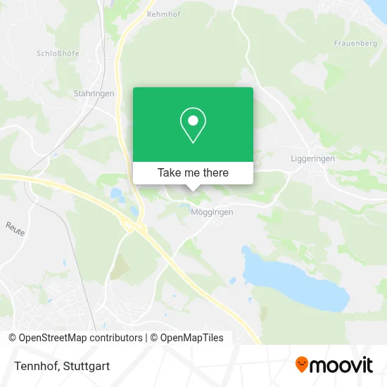 Tennhof map
