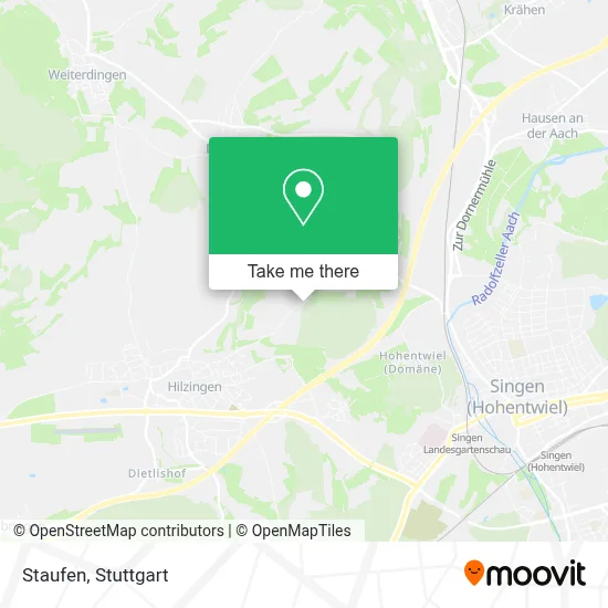 Staufen map