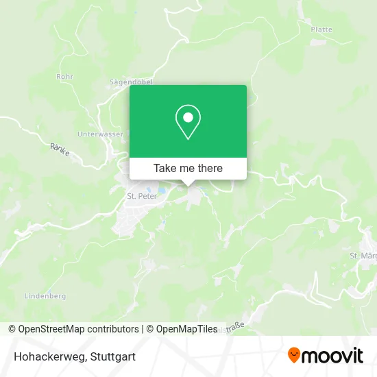 Hohackerweg map