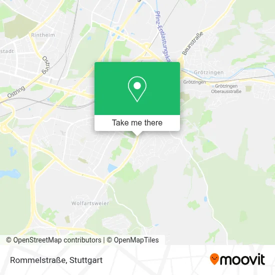 Rommelstraße map