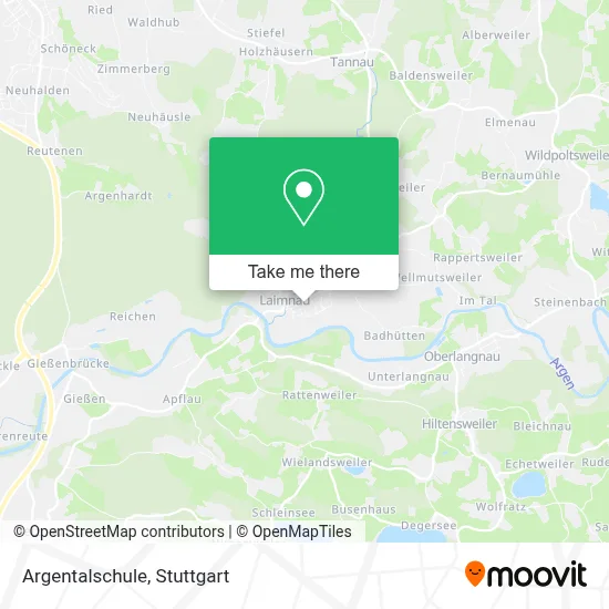 Argentalschule map