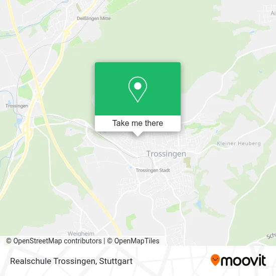 Realschule Trossingen map