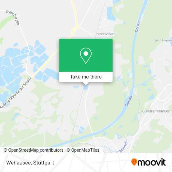 Wehausee map