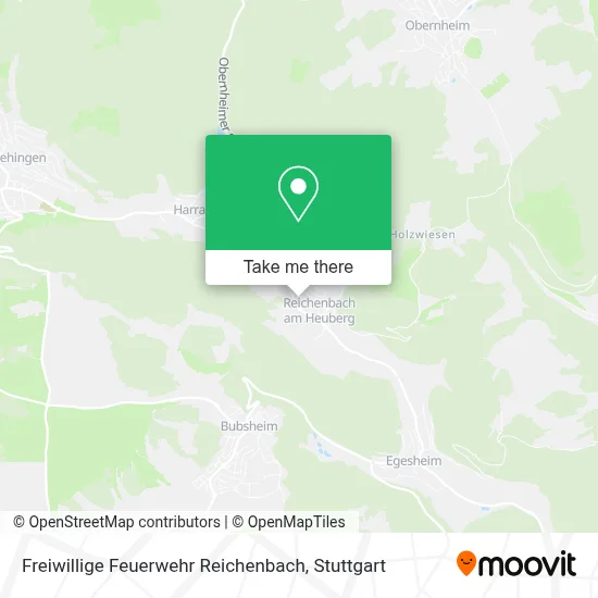 Freiwillige Feuerwehr Reichenbach map