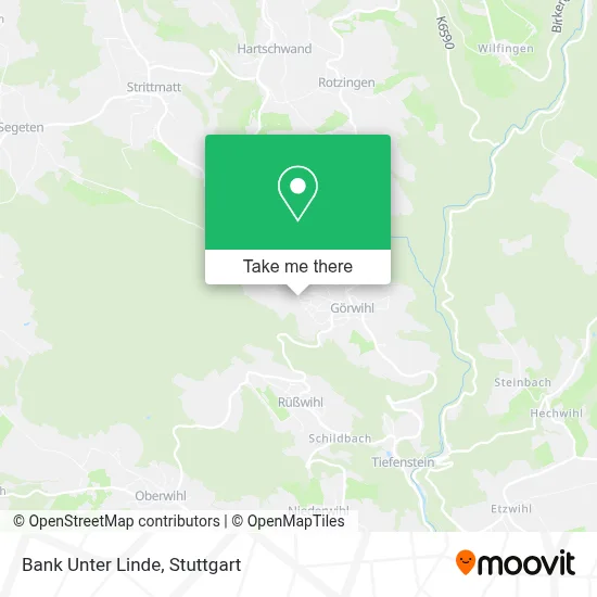 Bank Unter Linde map
