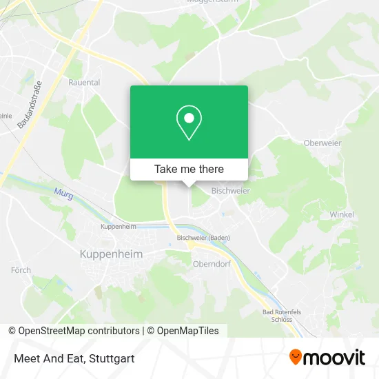 Meet And Eat map