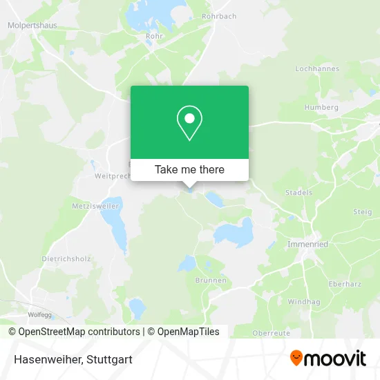 Hasenweiher map