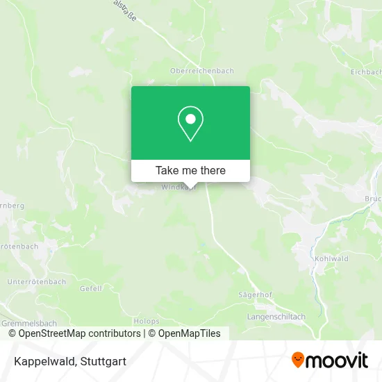 Kappelwald map