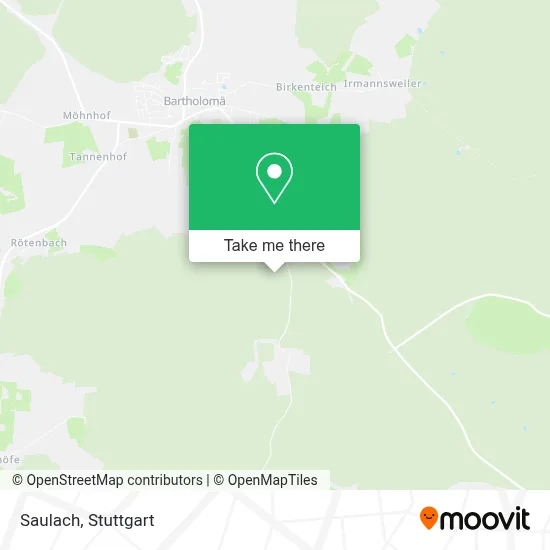 Saulach map