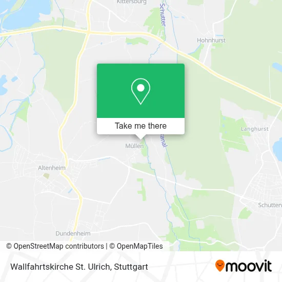 Wallfahrtskirche St. Ulrich map