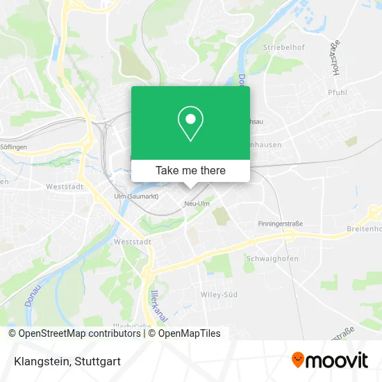 Klangstein map