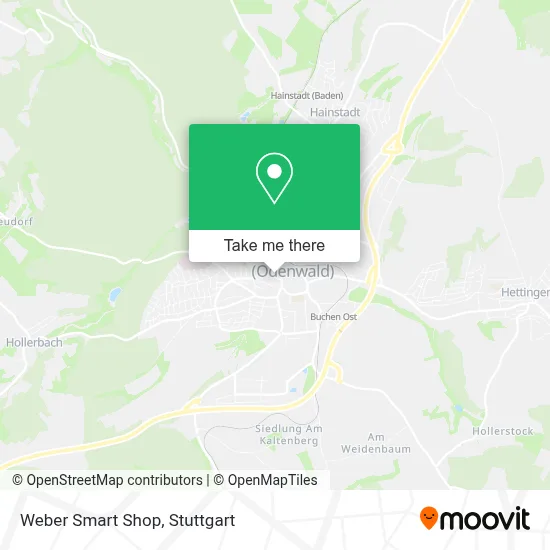 Weber Smart Shop map