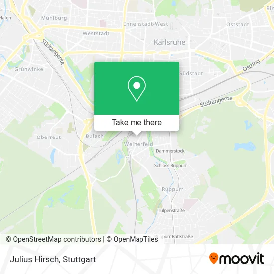 Julius Hirsch map