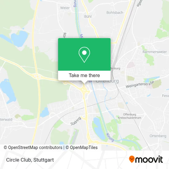Circle Club map