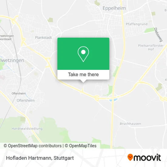 Hofladen Hartmann map