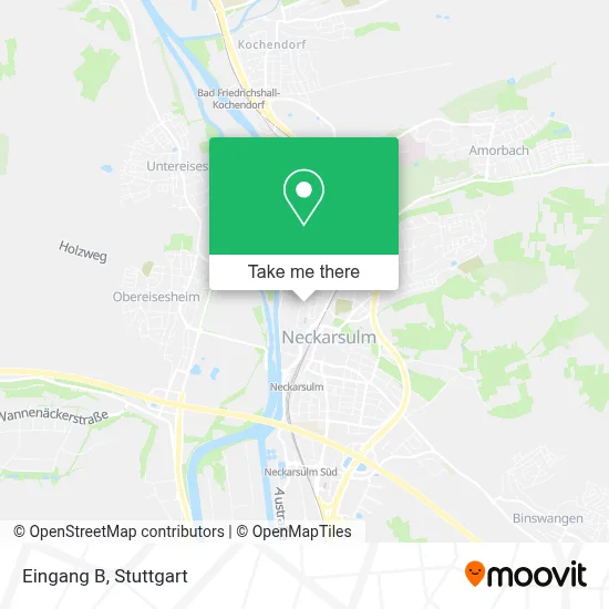 Eingang B map