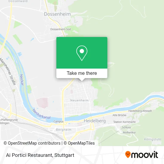 Ristorante Ai Portici map