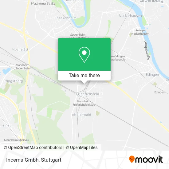 Incema Gmbh map