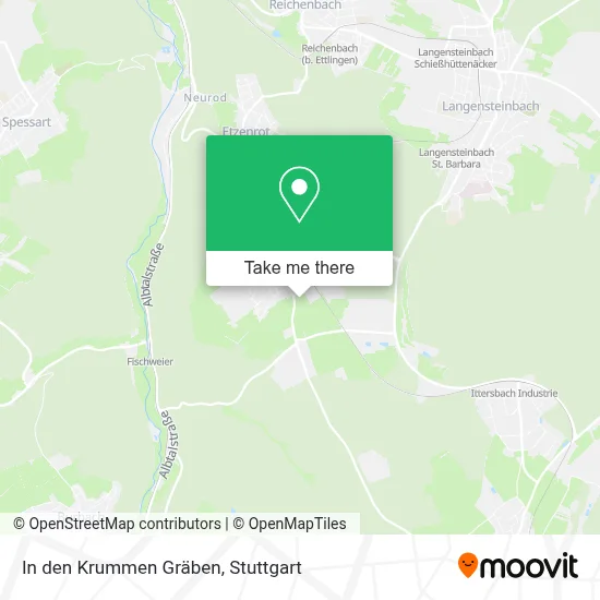 In den Krummen Gräben map