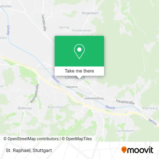 St. Raphael map