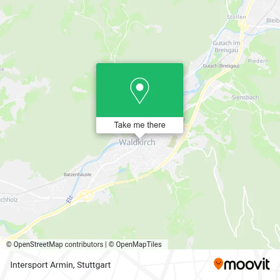 Intersport Armin map