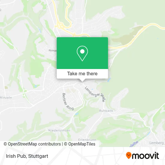 Irish Pub map
