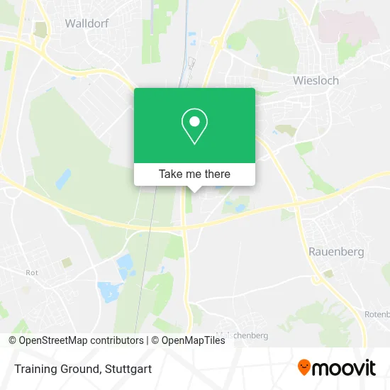Trainingsplatz map