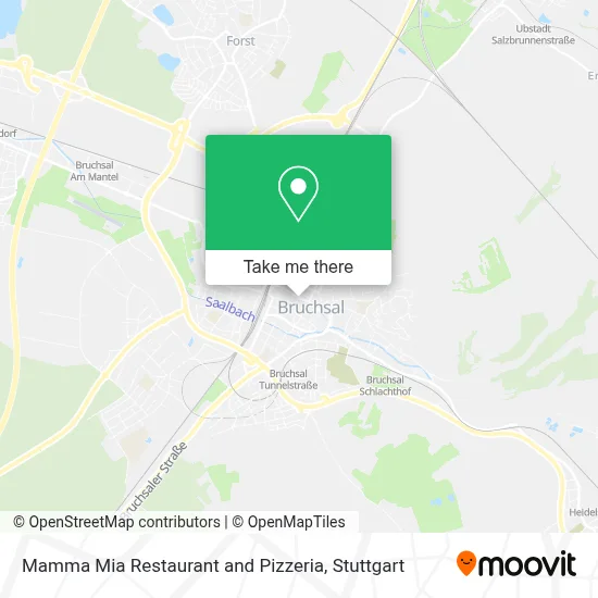 Ristorante Pizzeria Mamma Mia map