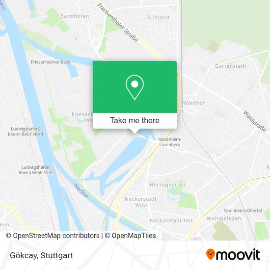 Gökcay map