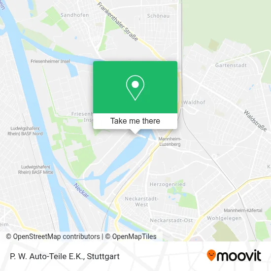 P. W. Auto-Teile E.K. map