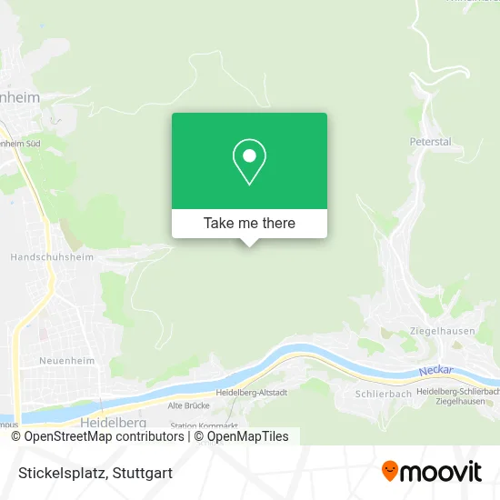 Stickelsplatz map