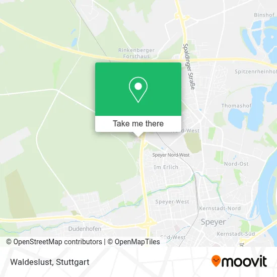 Waldeslust map