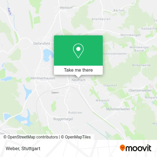 Weber map