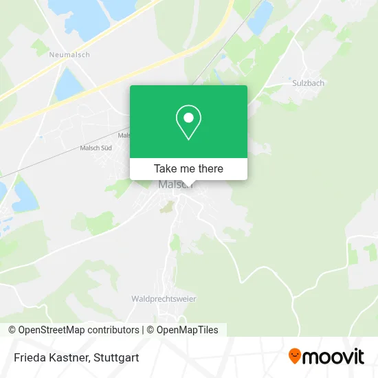 Frieda Kastner map