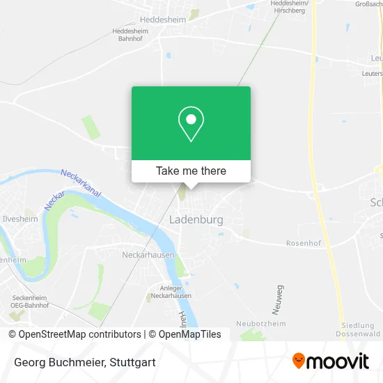 Georg Buchmeier map