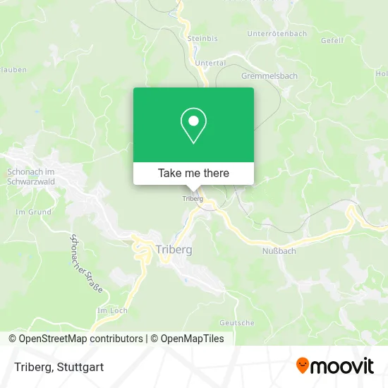 Triberg map