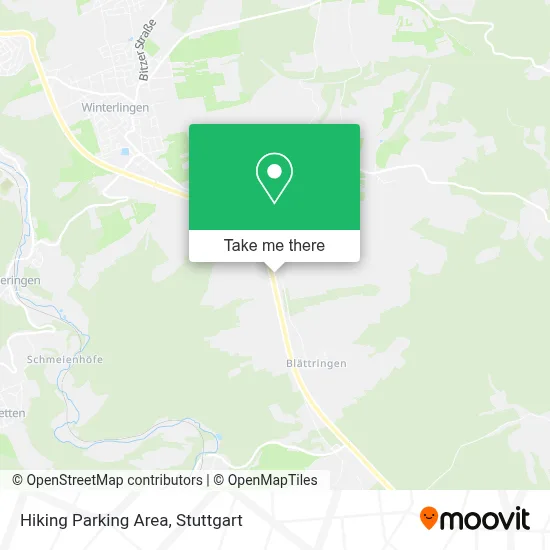 Wanderparkplatz map