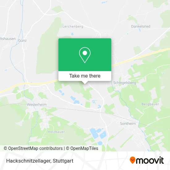 Hackschnitzellager map