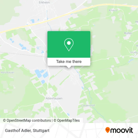 Gasthof Adler map
