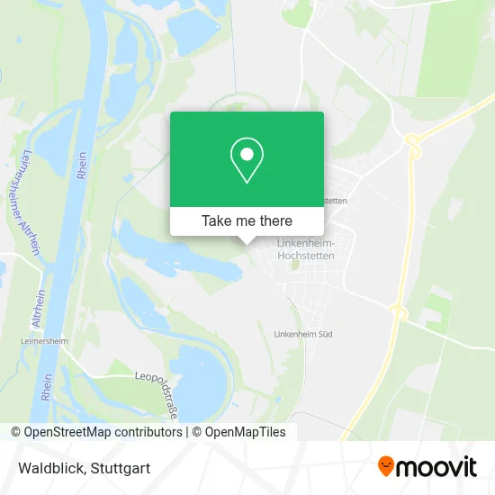 Waldblick map